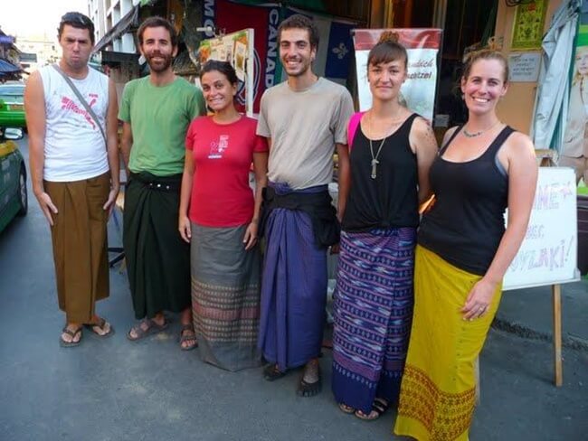 Longyi-Burmese traditional dress